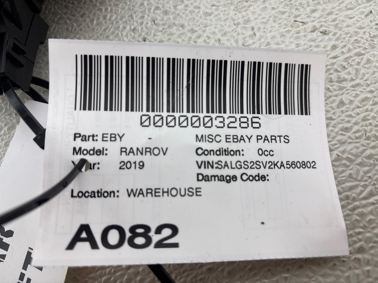 18-20 Land Range Rover HSE Rear Left Seat Adjustment Switch JPLA-14B566-KD