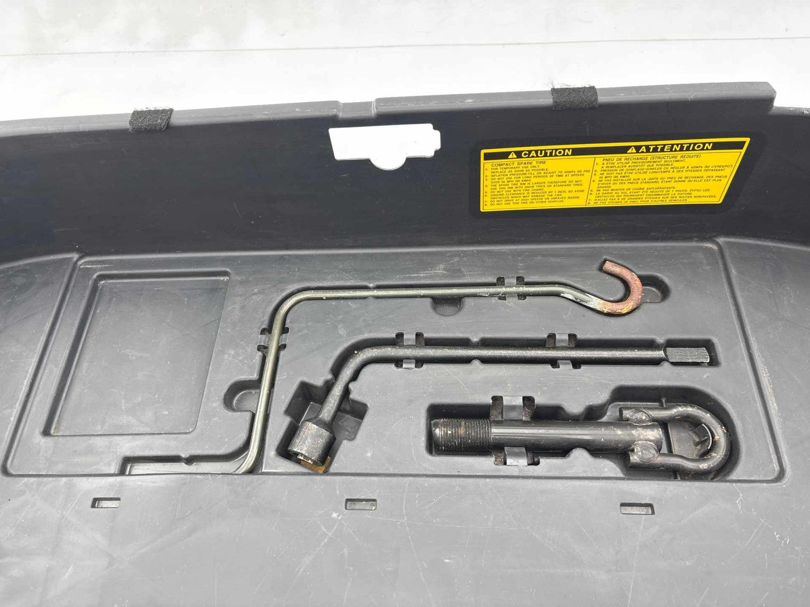 04-09 Toyota PriusCargo rear floor Box for Spare Whee/tire tools OEM 64993-47010