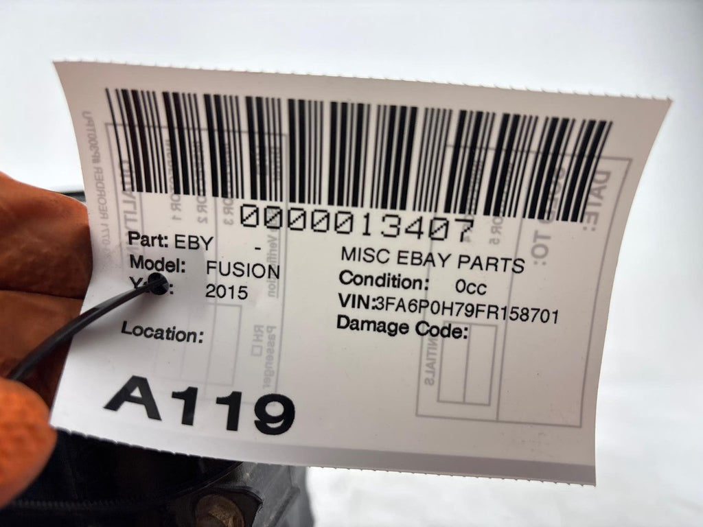 13-16 Ford Fusion 2.5 Oem Upper Air Breather Cleaner Box Intake Assembly