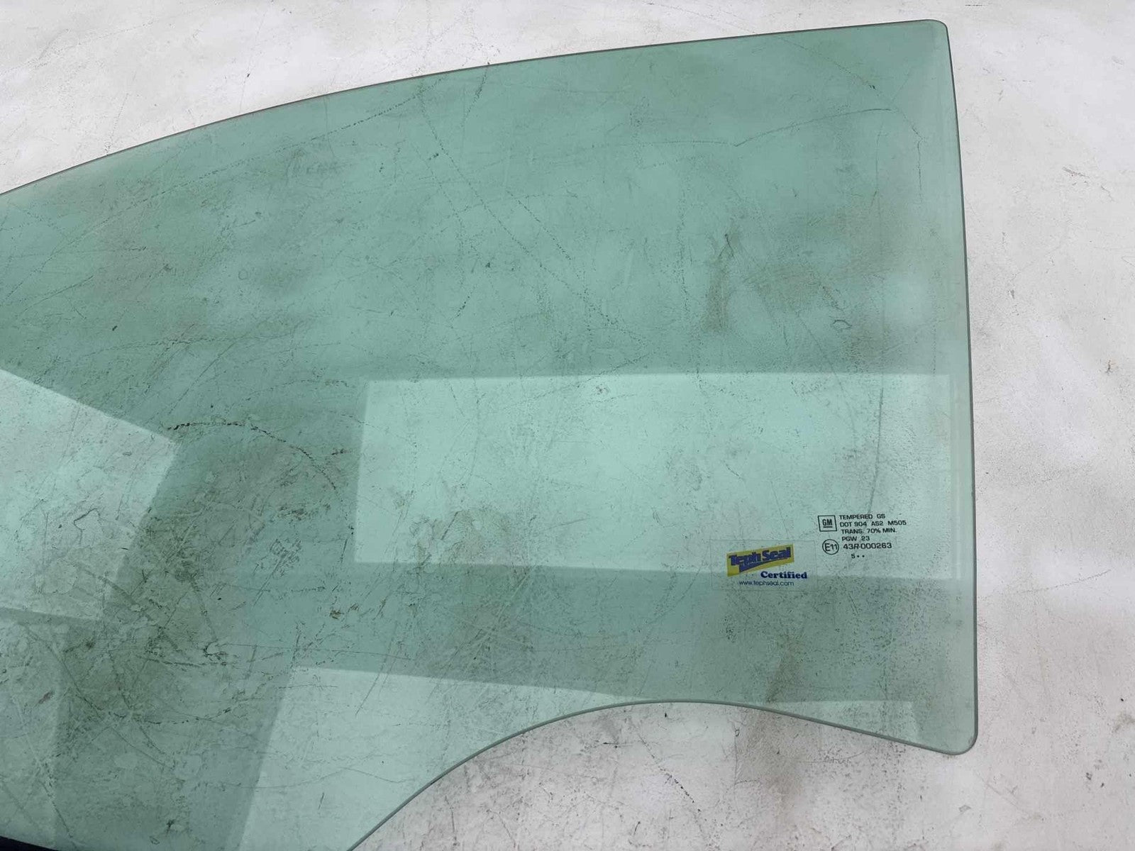 07-17 Gmc Acadia Front Left Driver Side Door Window Glass Oem