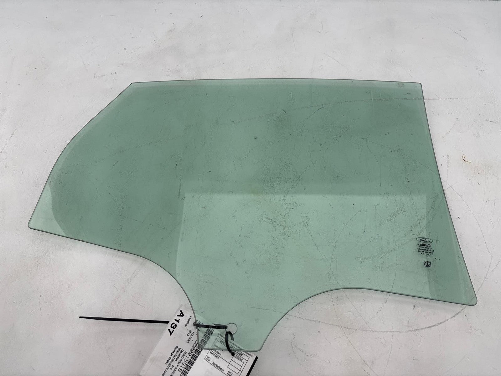 12-18 Ford Focus Rear Left Door Glass OEM