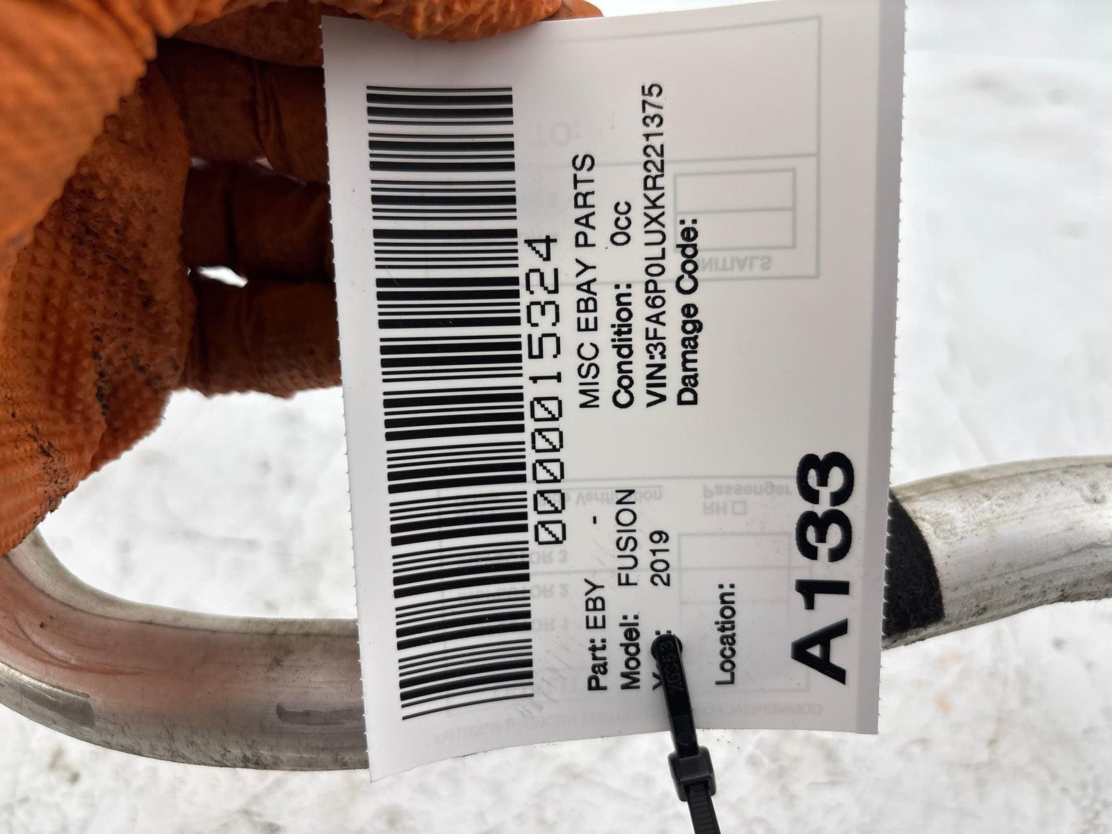 13-20 FORD FUSION AC AIR CONDITIONING EVAPORATOR HOSE TUBE PIPE OEM