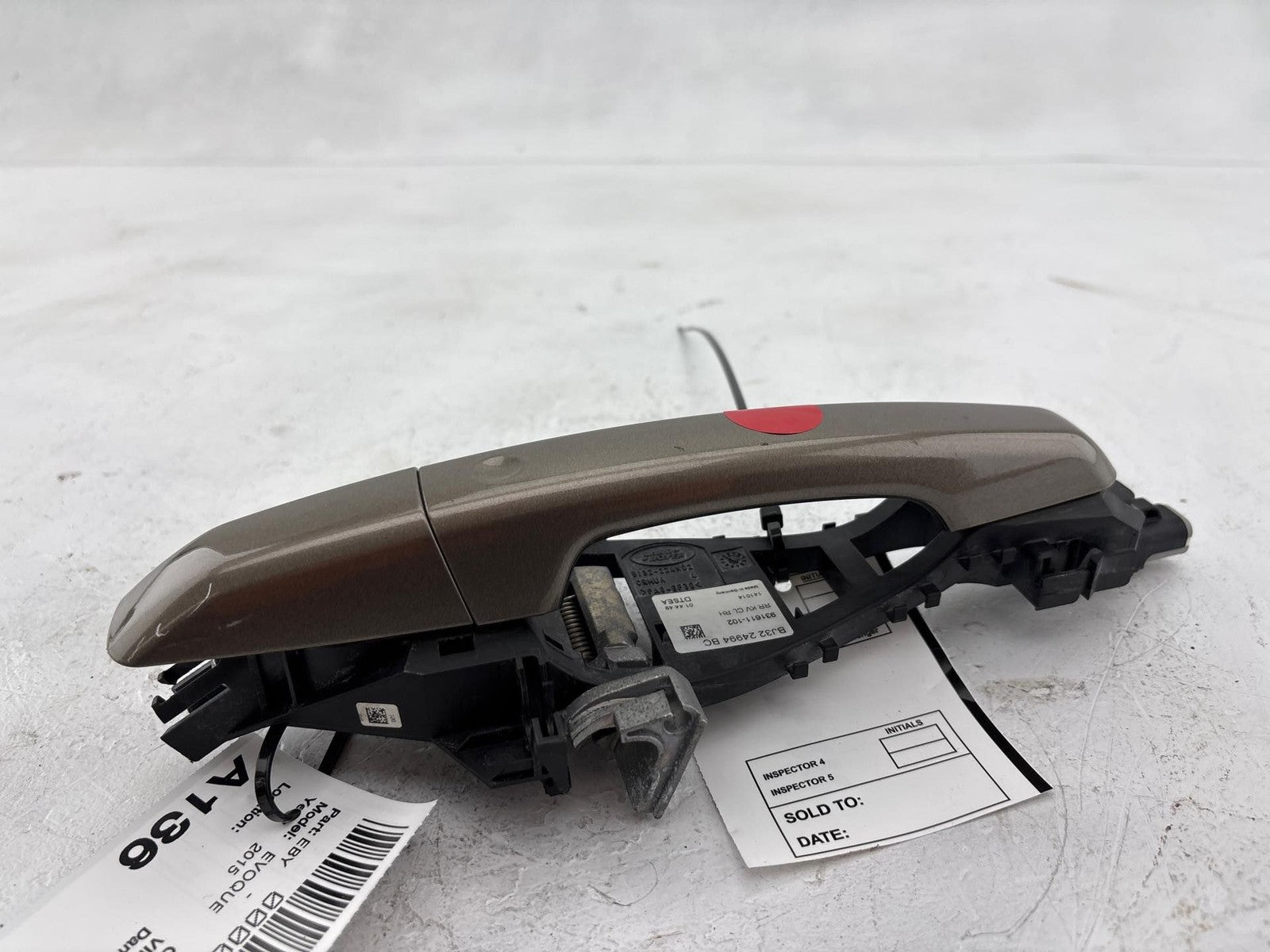 14-19 Range Rover Evoque L538 Rear Right Side Door Exterior Handle OEM