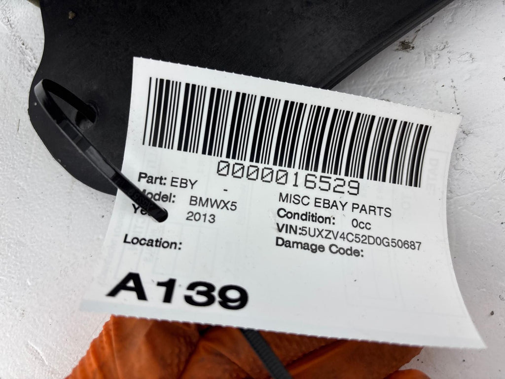 07-19 BMW X5 CENTER ENGINE LOWER PARTITION COVER BRACKET PANEL MOUNT FRAME OEM