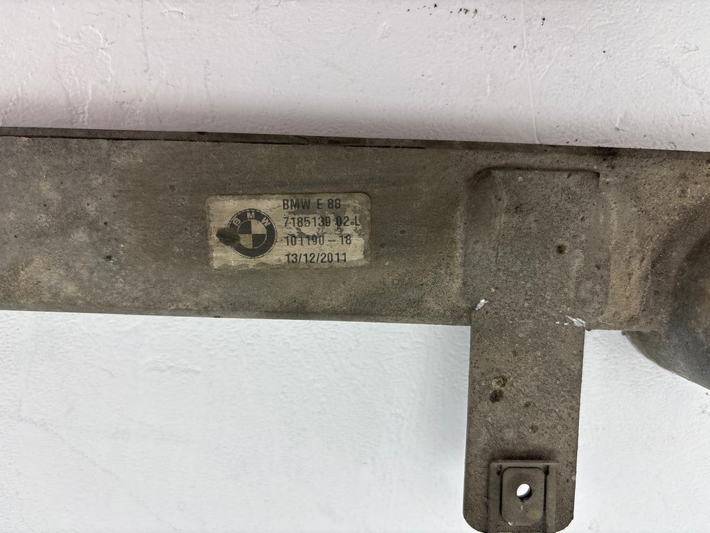 08-13 BMW 135i FRONT LEFT V-BRACE PULL ROD SUB FRAME STRUT BAR OEM