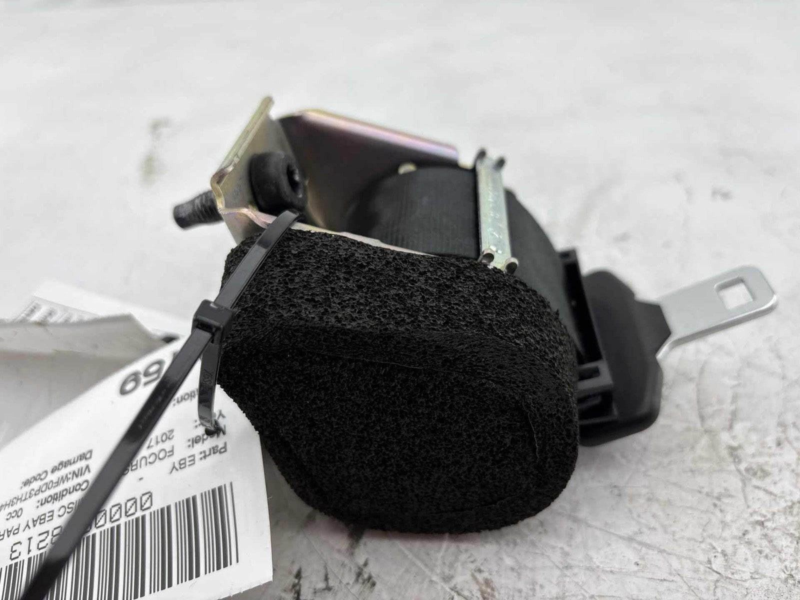 16-18 Ford Focus Rs Rear Right Seat Belt Oem