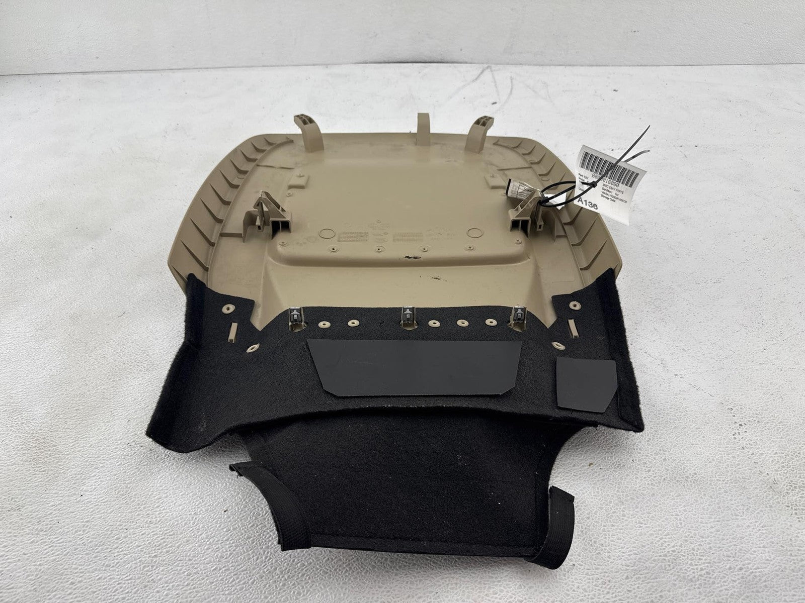 12-15 Range Rover Evoque L538 Front Right Passenger Seat Back Panel Cover Oem