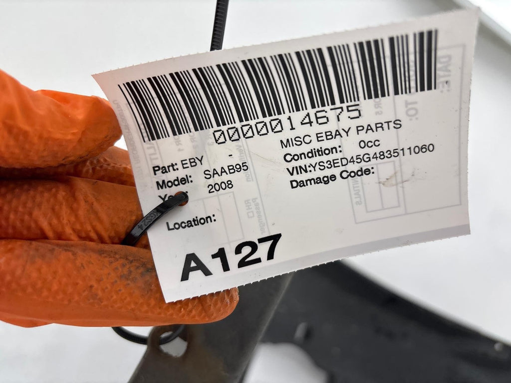 1999-2010 Saab 9-5 Aero Passenger Right Rear Inner Fender Liner