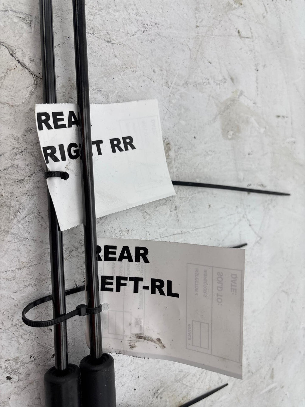 1984-1996 Chevrolet Corvette Coupe Rear Right And Left Hatch Support Strut OEM