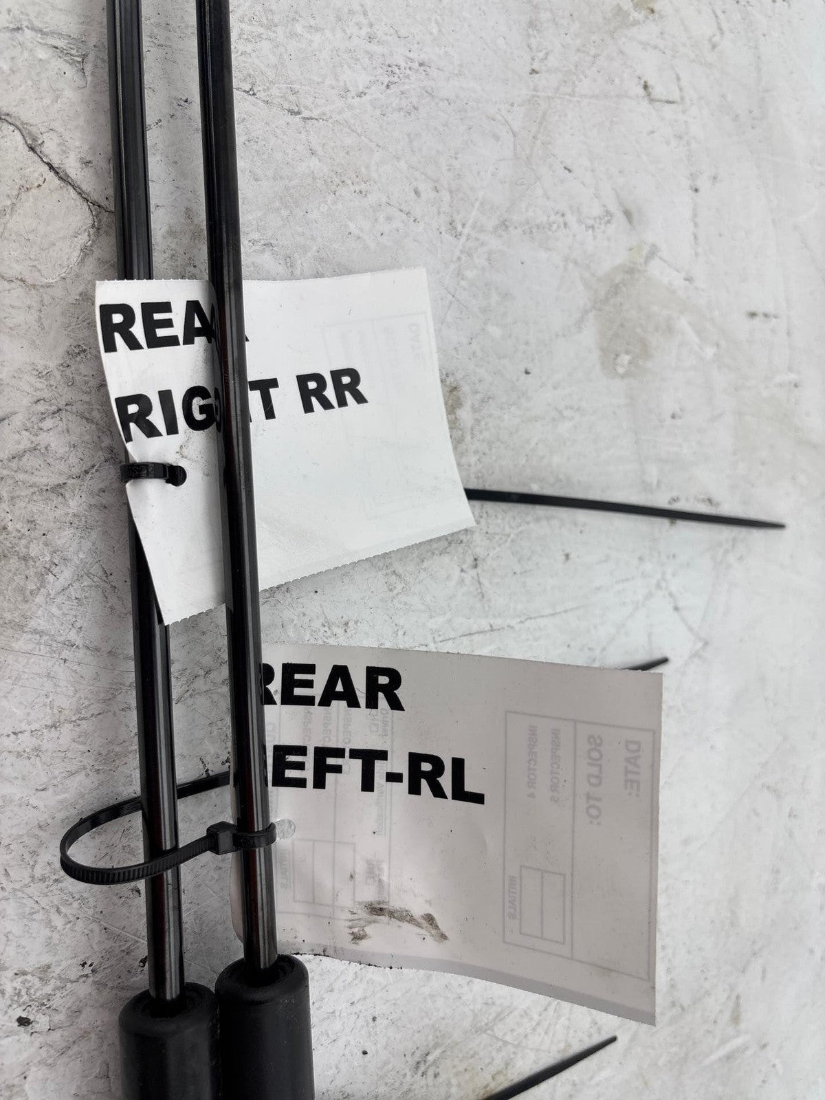 1984-1996 Chevrolet Corvette Coupe Rear Right And Left Hatch Support Strut OEM