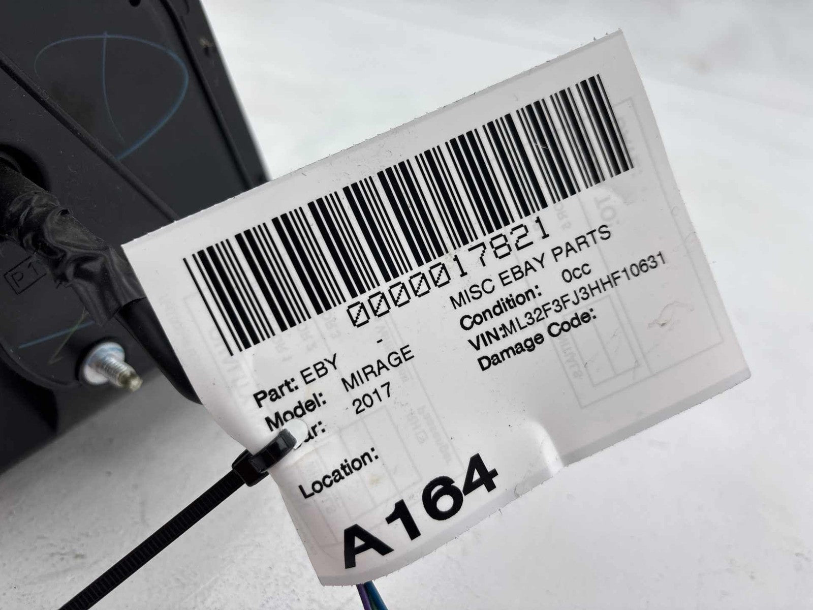 17-20 Mitsubishi Mirage G4 Driver Side Exterior Door View Mirror Oem