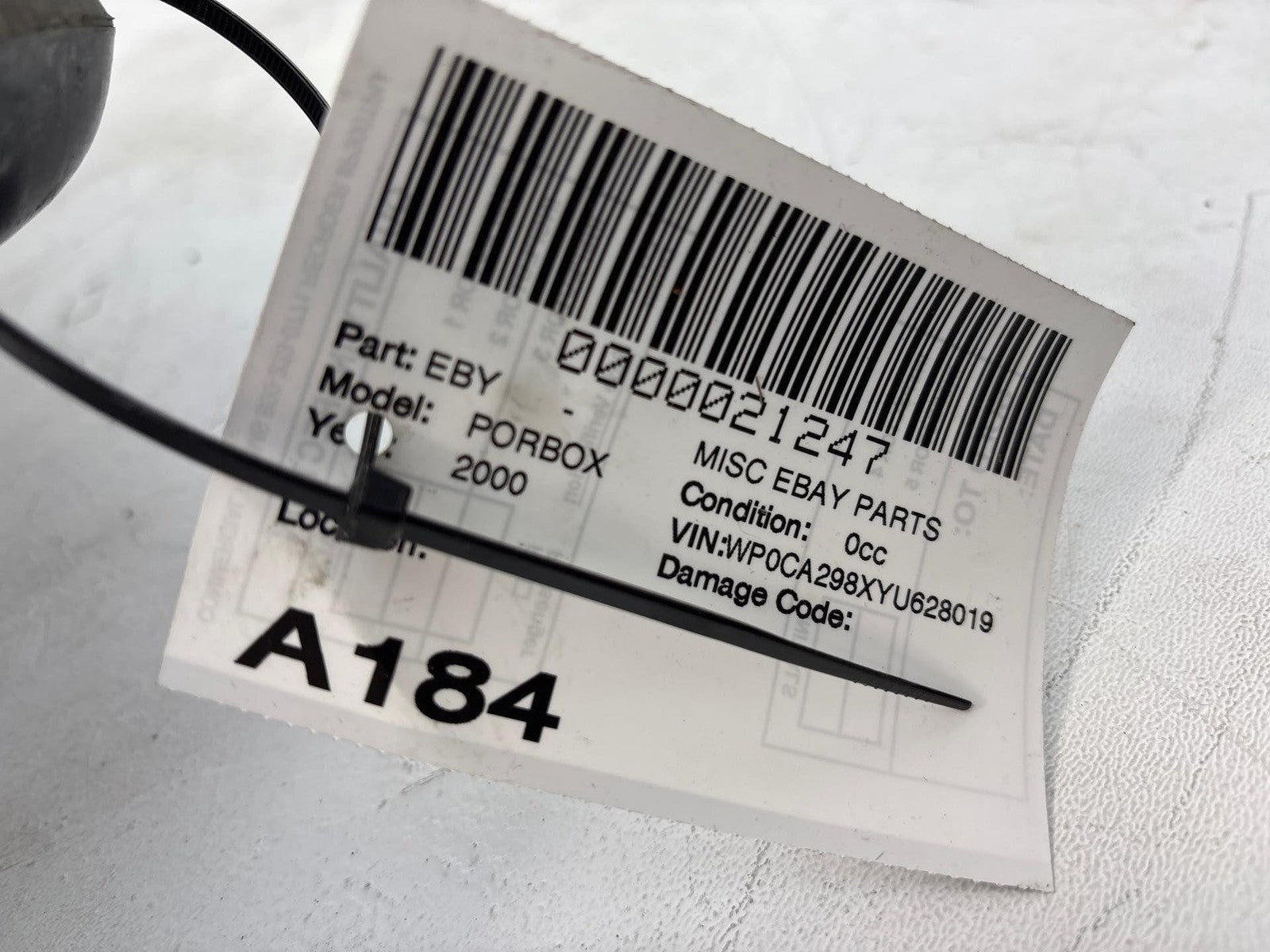 1997-2004 Porsche Boxster Radiator Air Duct Shroud Left OEM