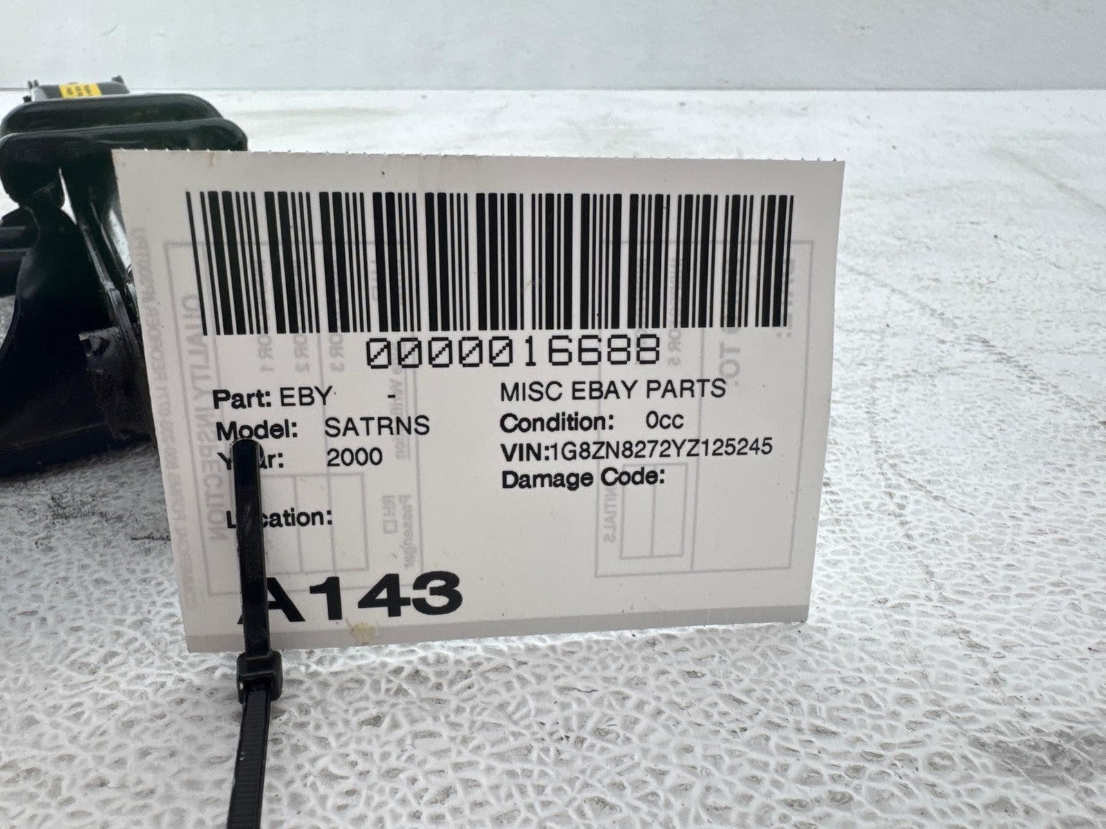 2000 - 2002 Saturn Sw2 Emergency Spare Tire Changing Tools Scissor Jack Kit Oem