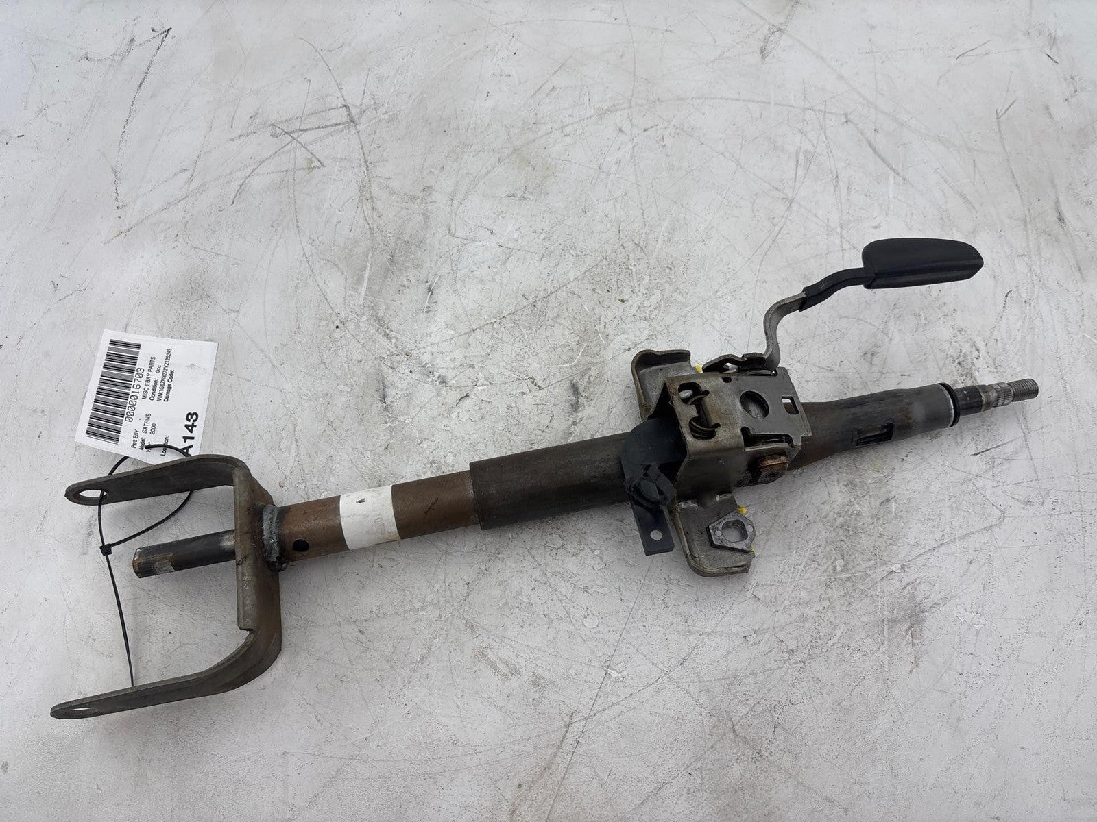 00-02 Saturn Sw2 Power Steering Column Assembly