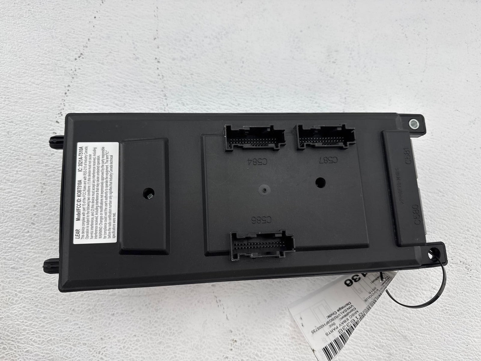 12-15 Evoque Electronic Cabin Fuse Relay Power Distribution Box Housing OEM