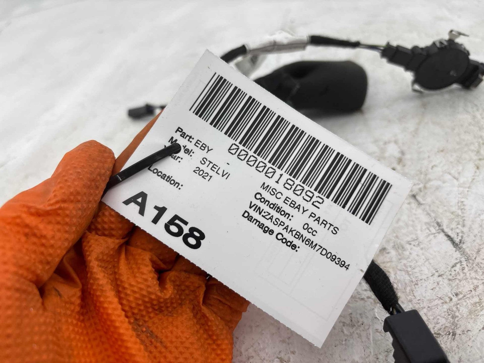 18-24 Alfa Romeo Stelvio Windshield Antenna Control Module W/ Wire Harness Oem