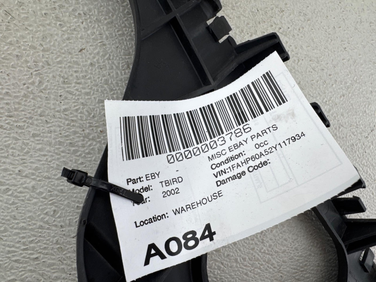 02- 05 Ford Thunderbird Rear Right Passenger Side Lower Bumper Mount Bracket OEM