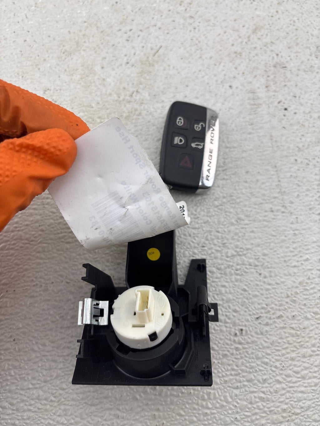 14-15 Range Rover Sport Remote Control Keyless Key & Button Start Stop Oem