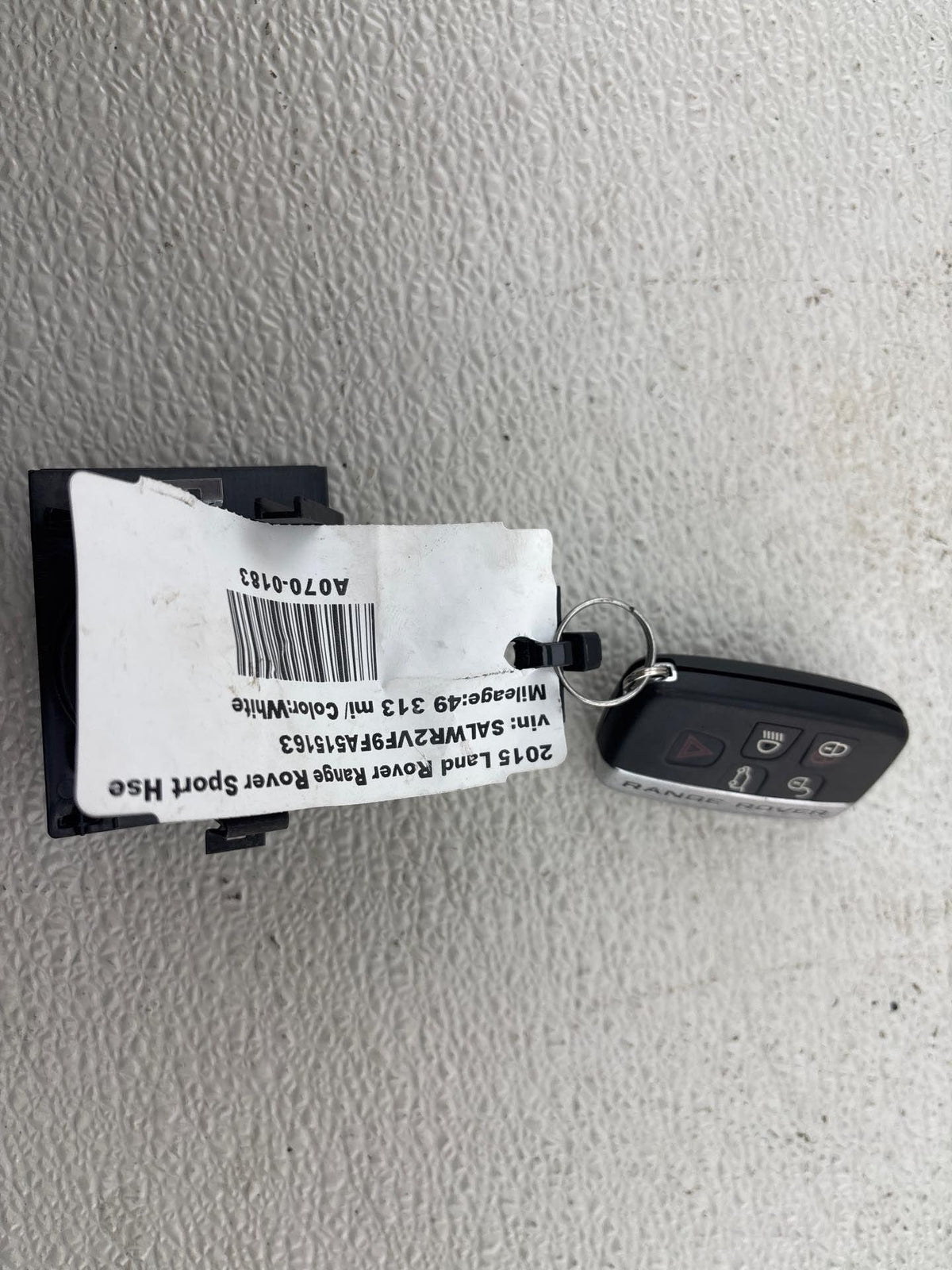 14-15 Range Rover Sport Remote Control Keyless Key & Button Start Stop Oem