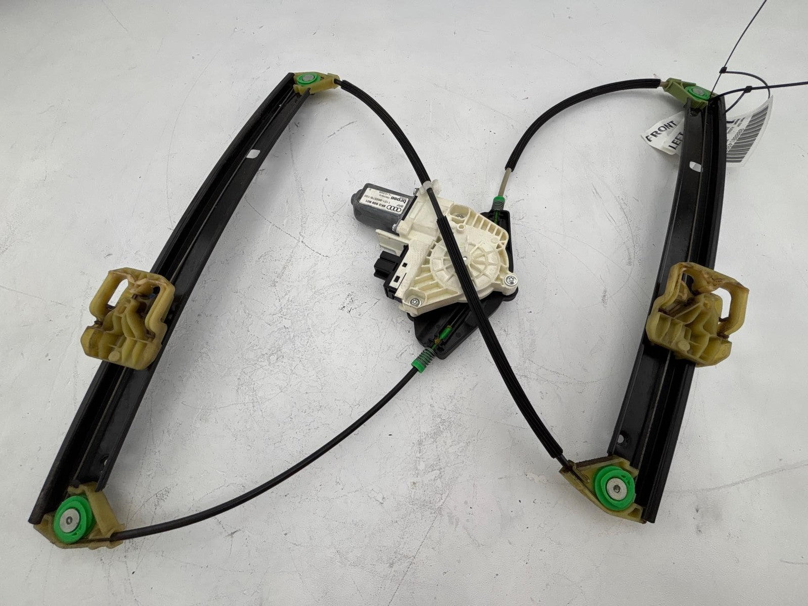 09-11 Audi A4 Front Left Side Door Window Ragulator W/ Motor Oem