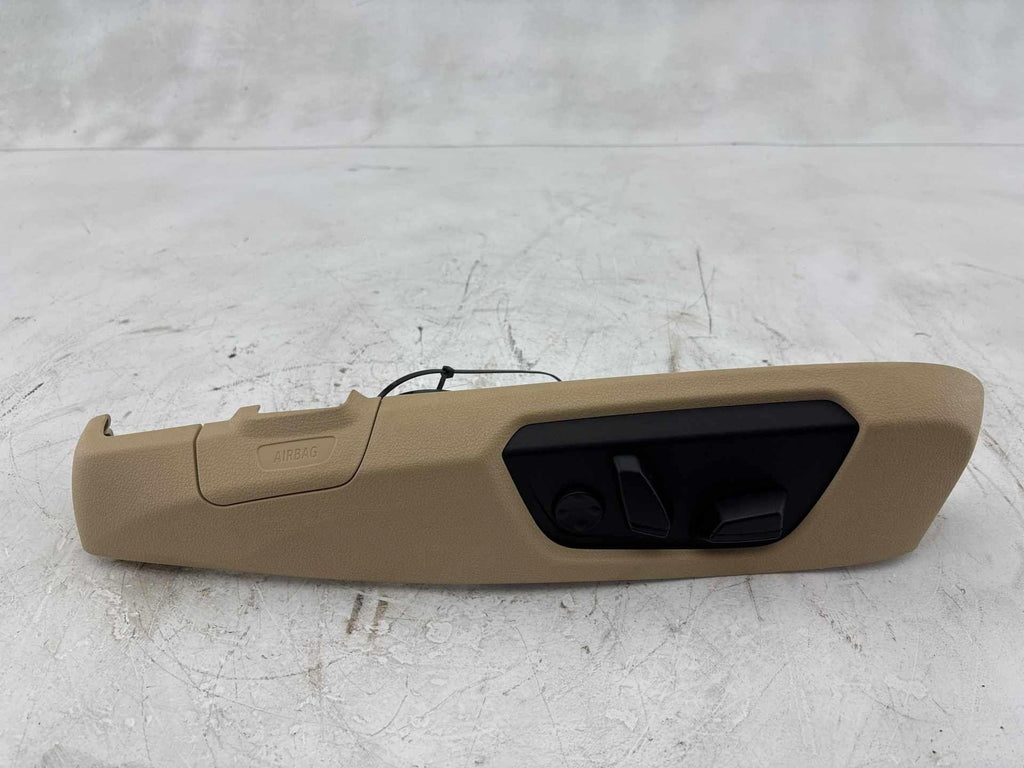 12-18 Bmw F30 328 320 Front Right Seat Adjustment Control Switch &Trim Cover Oem