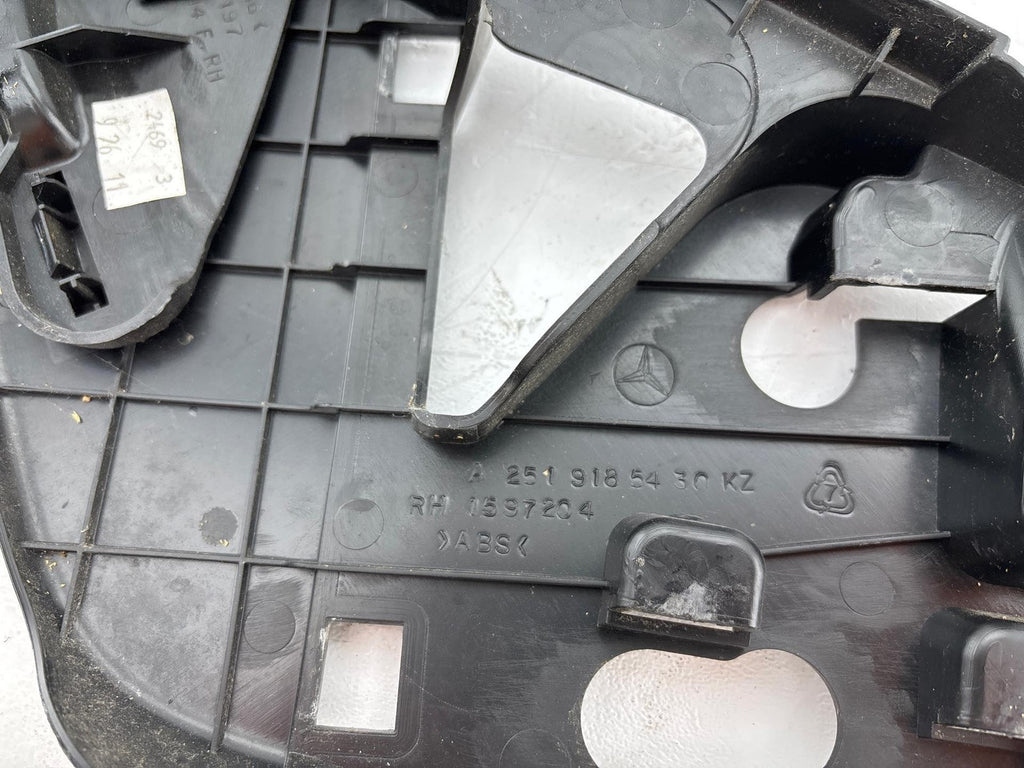 07-12 Mercedes Gl450 Front Right Seat Switch Trim Cover Panel Oem 2519185430