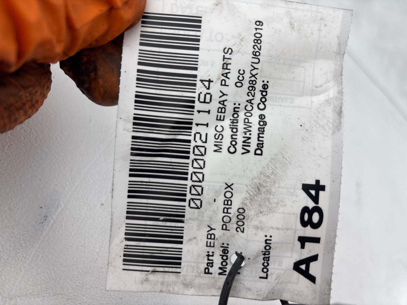 1997-2004 Porsche Boxster Front Suspension Stabilizer Sway Anti Roll Bar OEM