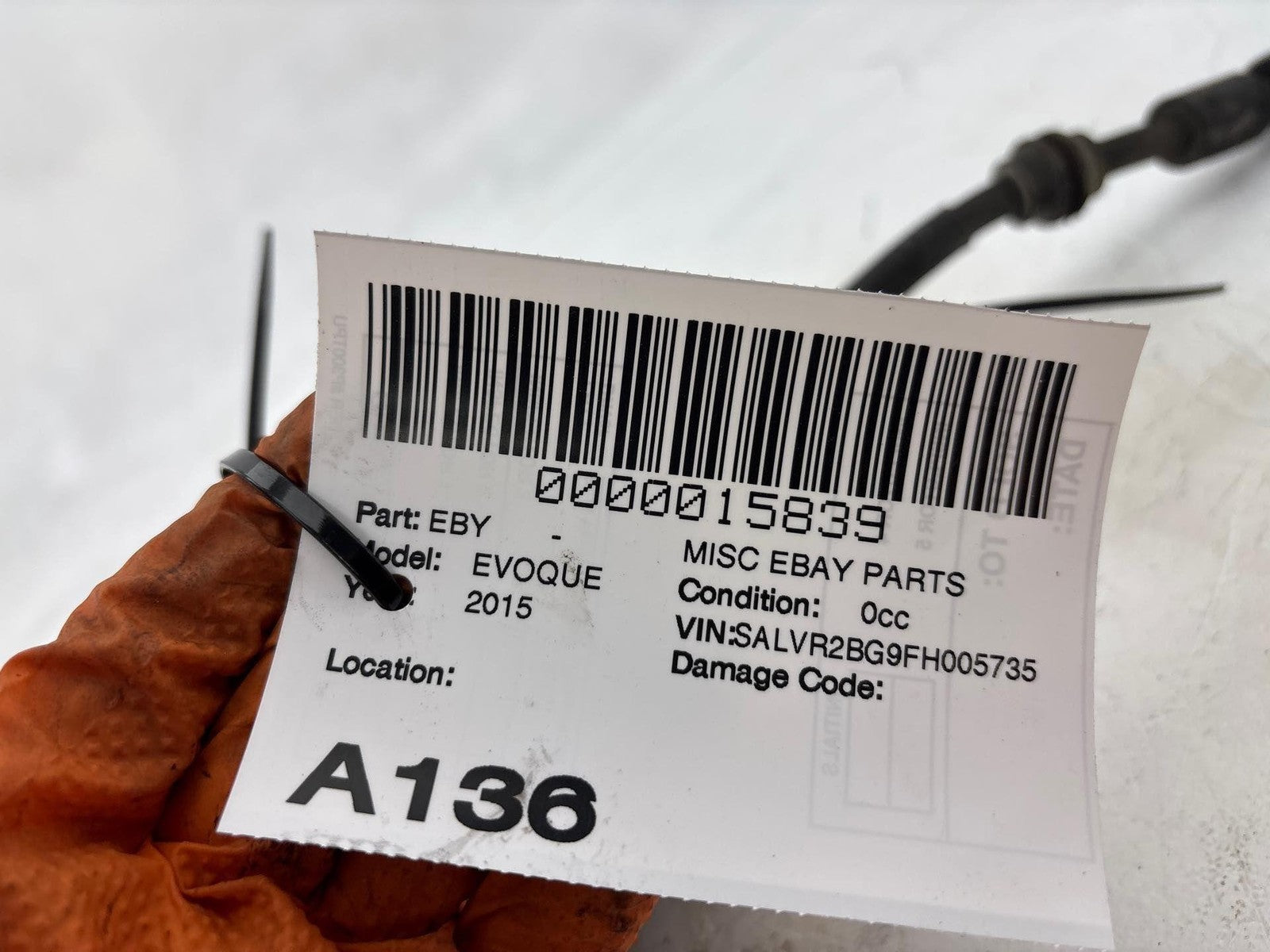 12-15 Land Rover Range Rover Evoque Passengers Right Front Caliper Oem