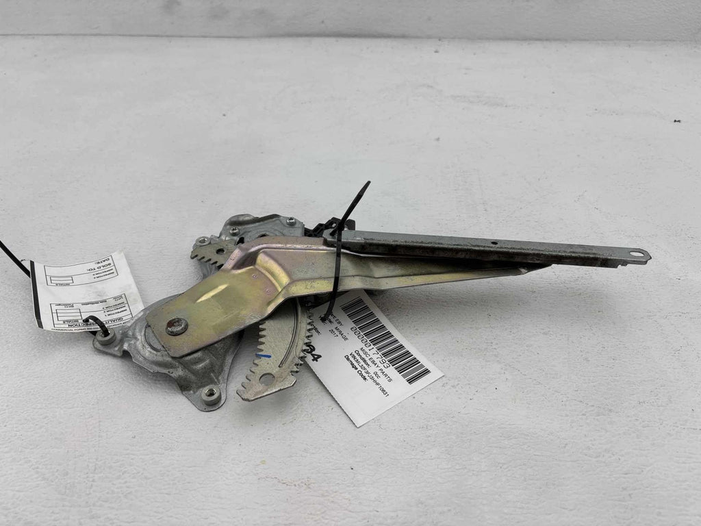 14-24 Mitsubishi Mirage G4 Rear Passenger Side Door Window Regulator