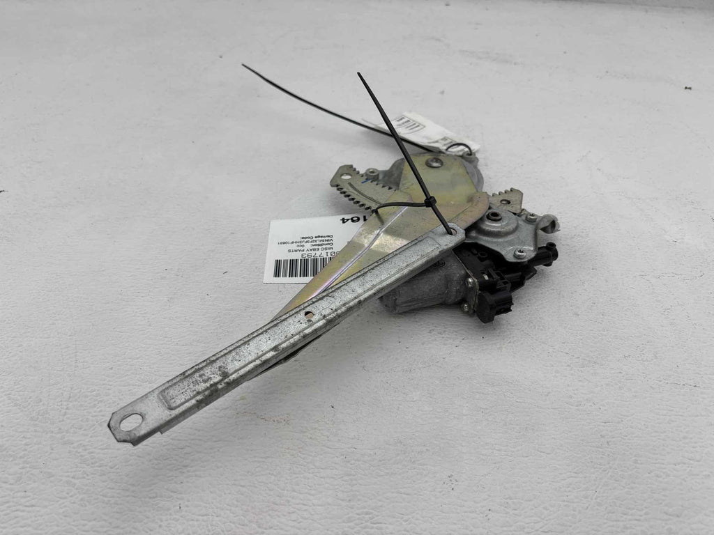 14-24 Mitsubishi Mirage G4 Rear Passenger Side Door Window Regulator