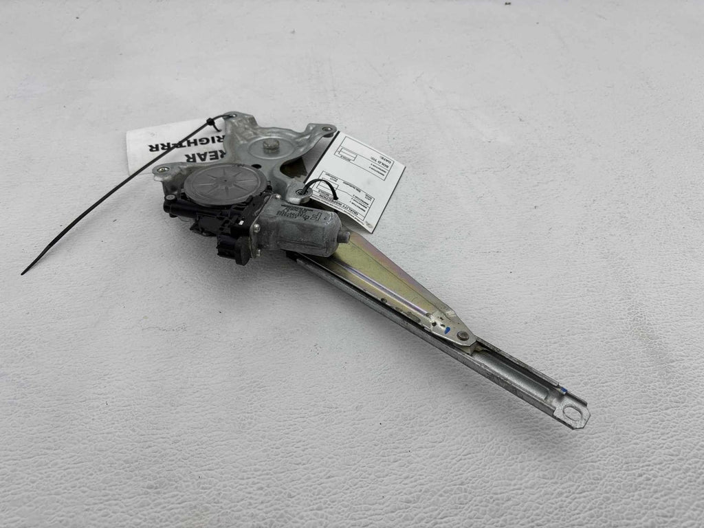 14-24 Mitsubishi Mirage G4 Rear Passenger Side Door Window Regulator