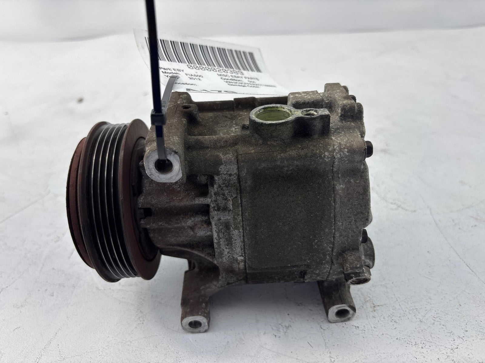 12-19 Fiat 500 1.4L A/C Air Compressor Oem