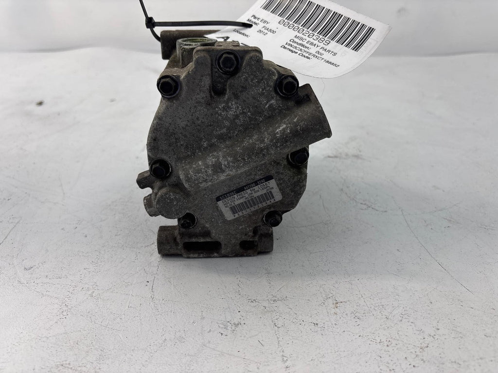 12-19 Fiat 500 1.4L A/C Air Compressor Oem