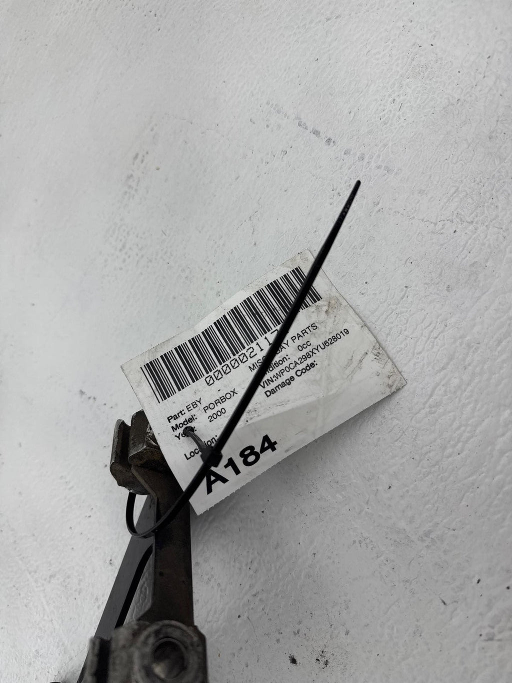 1997-2008 Porsche Boxster Manual Transmission Left Mount Support Bracket OEM