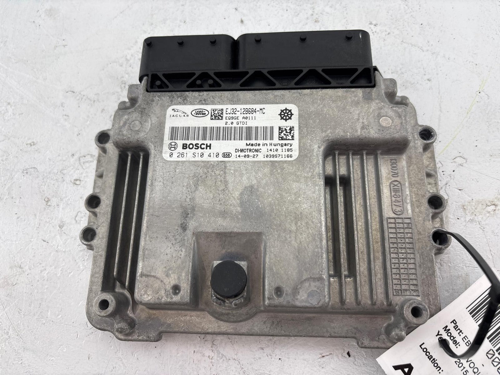 14-17 RANGE ROVER EVOQUE ENGINE COMPUTER CONTROL MODULE EJ3212B684MC OEM