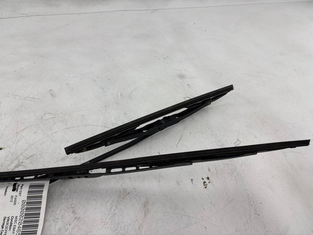 12-19 Fiat 500 Front Right & Left Windshield Wiper Arm Oem