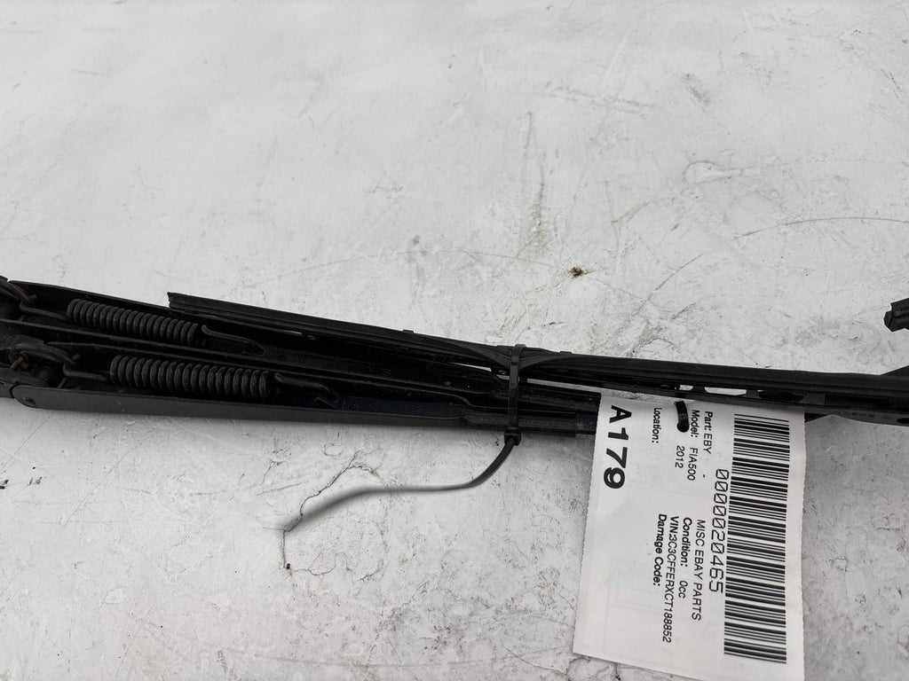 12-19 Fiat 500 Front Right & Left Windshield Wiper Arm Oem