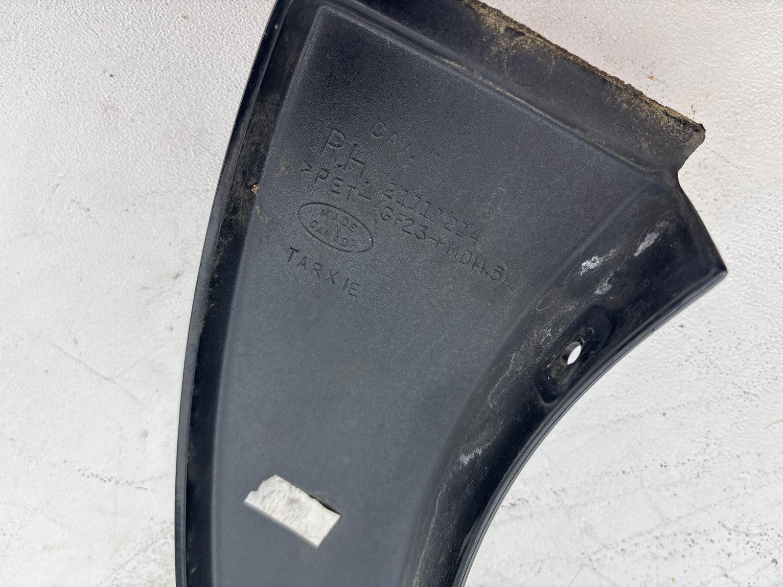 00-02 Saturn S Sw2 Rear Door Molding Trim Passenger Right Rh