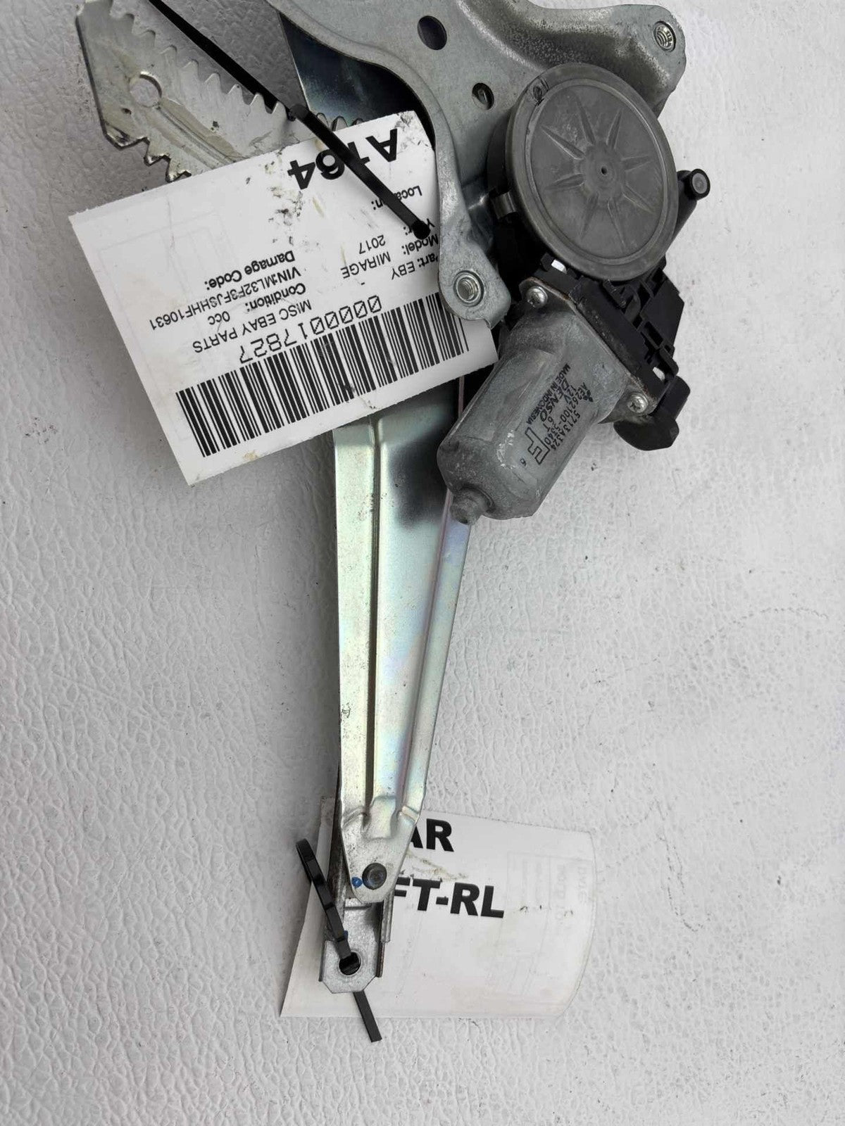 14-24 Mitsubishi Mirage G4 Rear Driver Side Door Window Regulator Oem