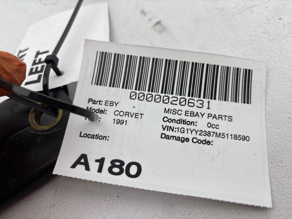 1984-1996 Chevrolet Corvette Front Left Seat Belt Buckle OEM