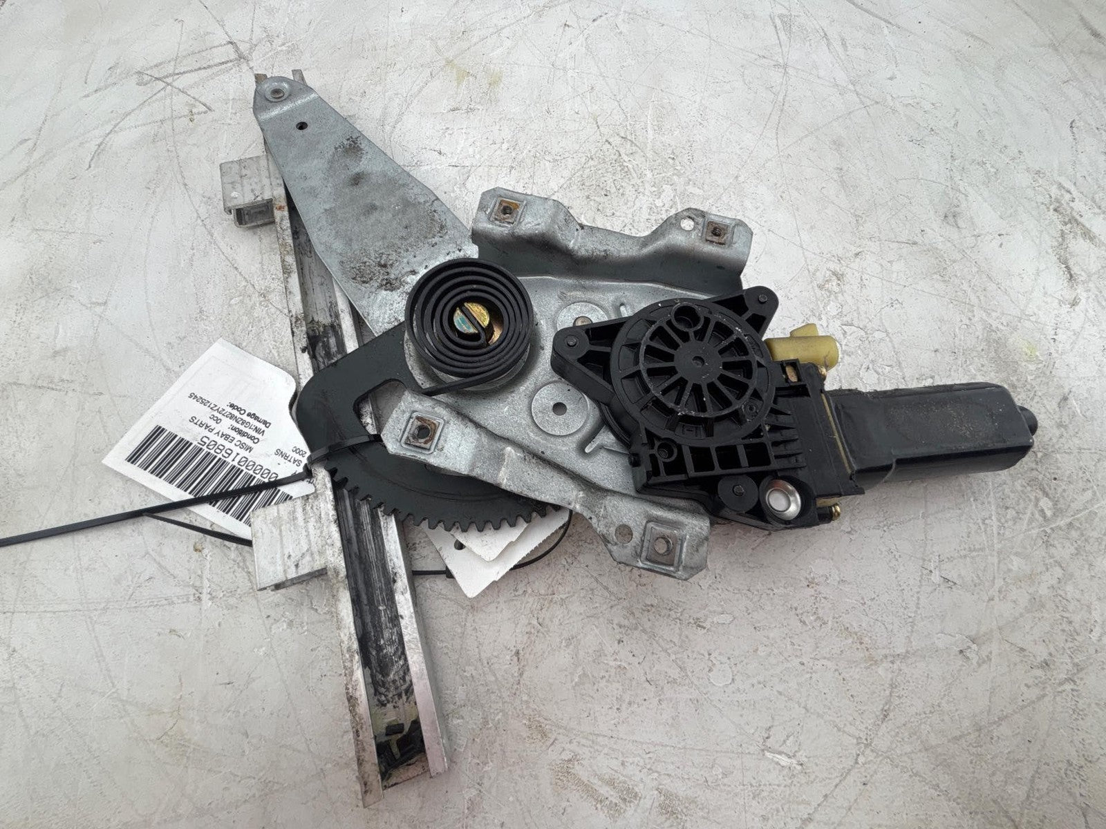 00-02 Saturn Sw2 Rear Driver Side Door Window Regulator Oem