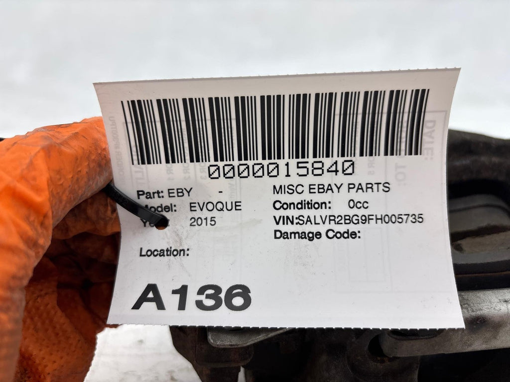 12-15 Range Rover Evoque L538 Front Left Side Brake Caliper W/ Flex Hose Oem