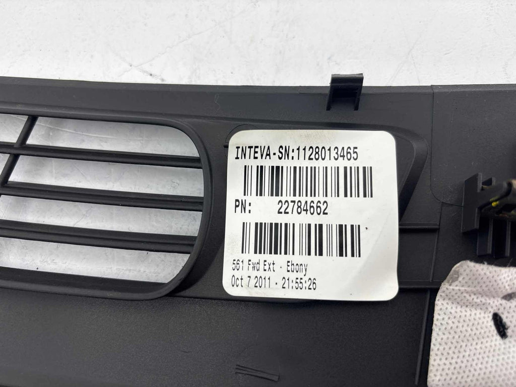 11-12 Chevrolet Traverse Front Dash Instrument Upper Defroster Grille Panel Oem