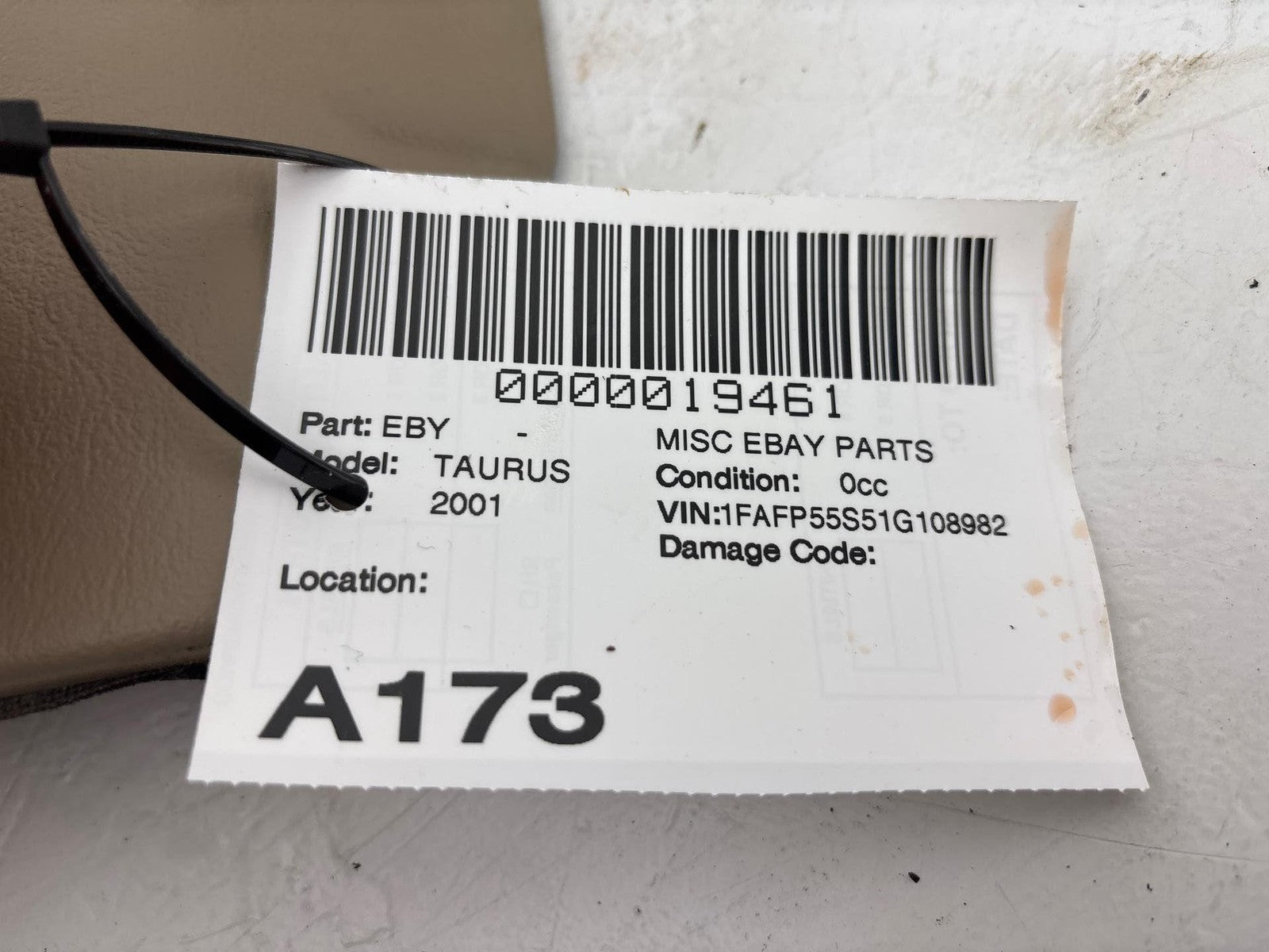 2000-2002 Ford Taurus Sable Instrument Panel Dash Column Cover Oem