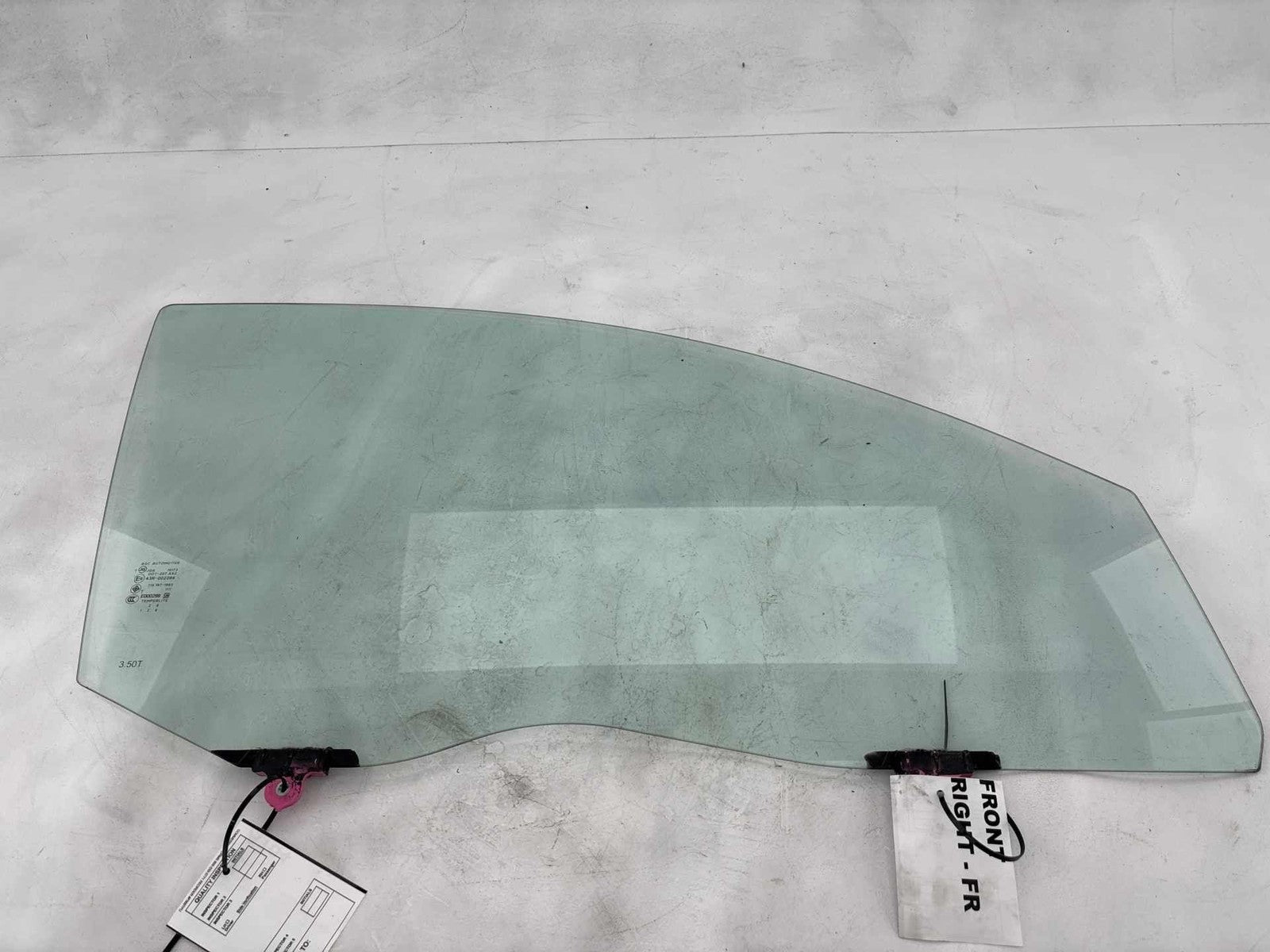 17-24 Mitsubishi Mirage G4 Sedan Passenger Right Front Door Window Glass