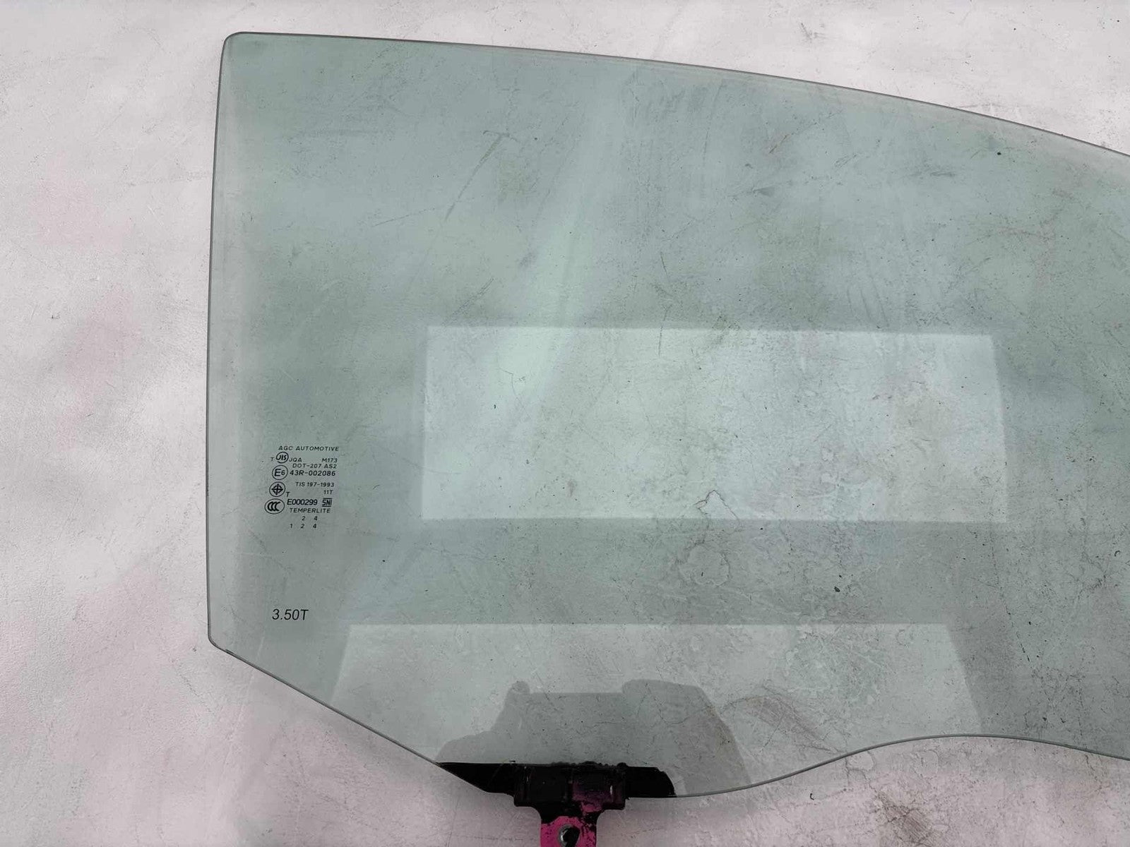 17-24 Mitsubishi Mirage G4 Sedan Passenger Right Front Door Window Glass