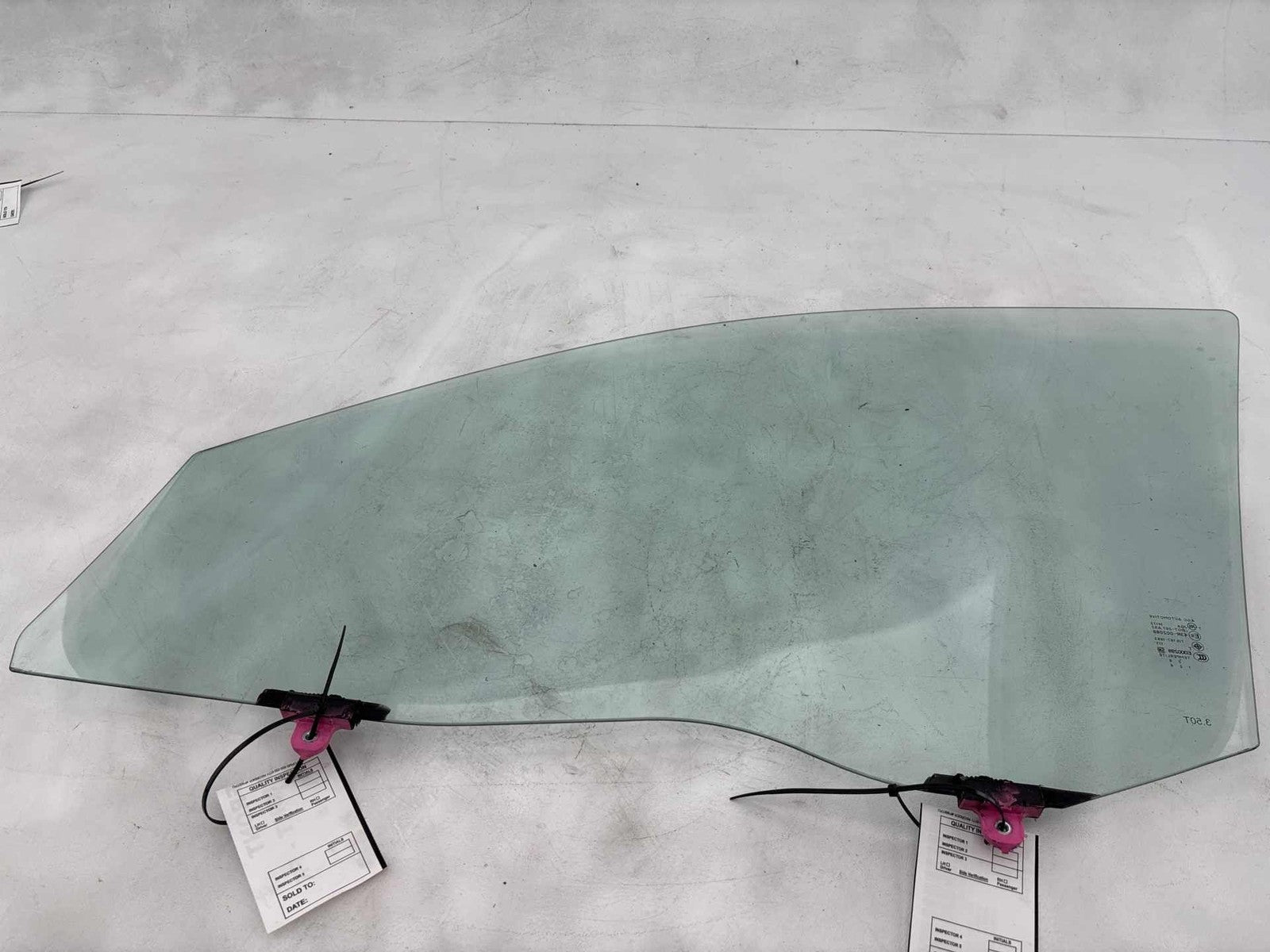 17-24 Mitsubishi Mirage G4 Sedan Passenger Right Front Door Window Glass