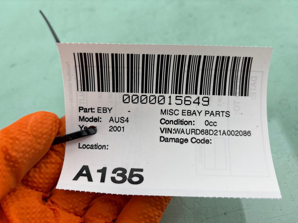 2000-2002 Audi S4 Front Left Door Window Glass Oem