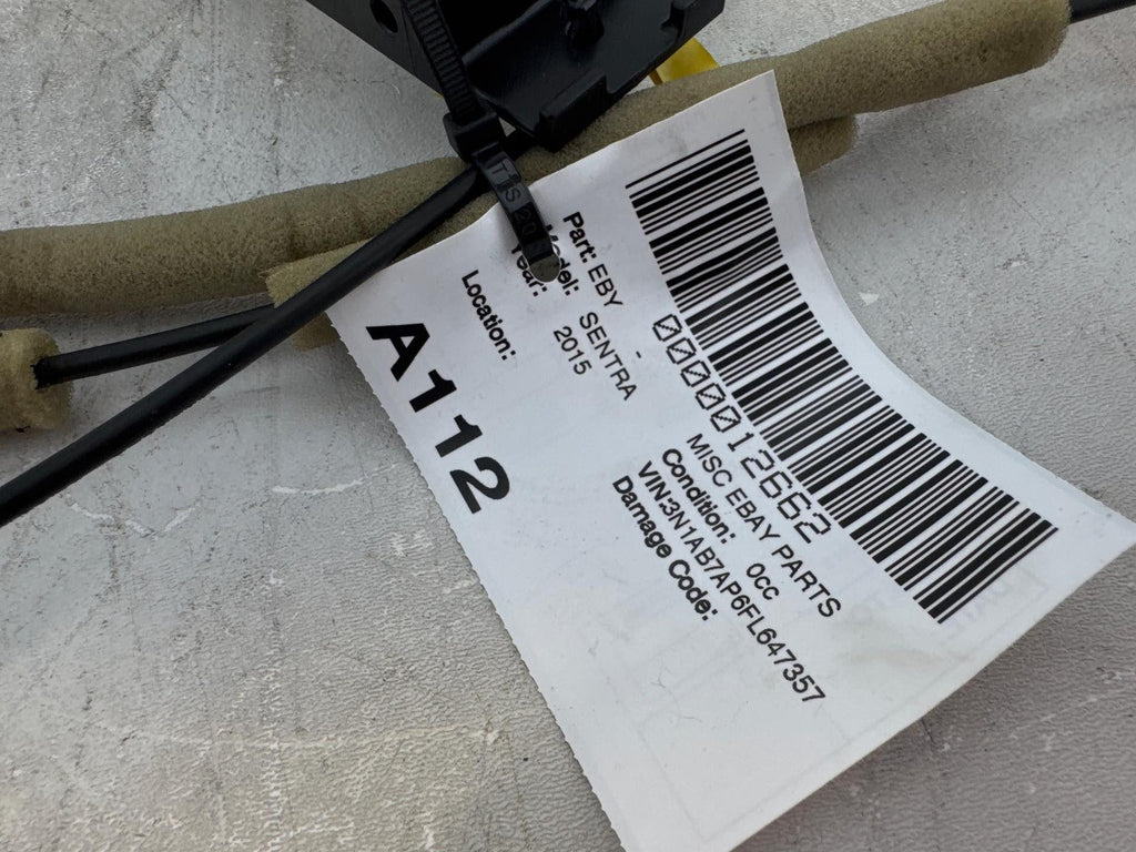 13-19 Nissan Sentra Rear Left Driver Side Door Handle Oem