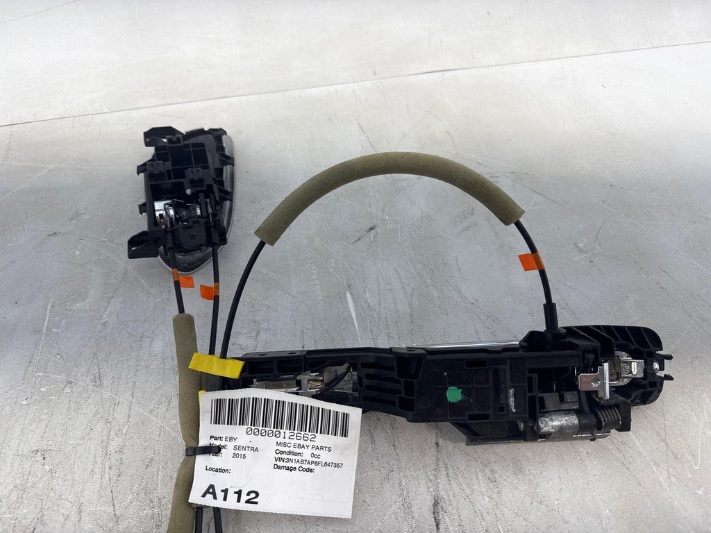 13-19 Nissan Sentra Rear Left Driver Side Door Handle Oem